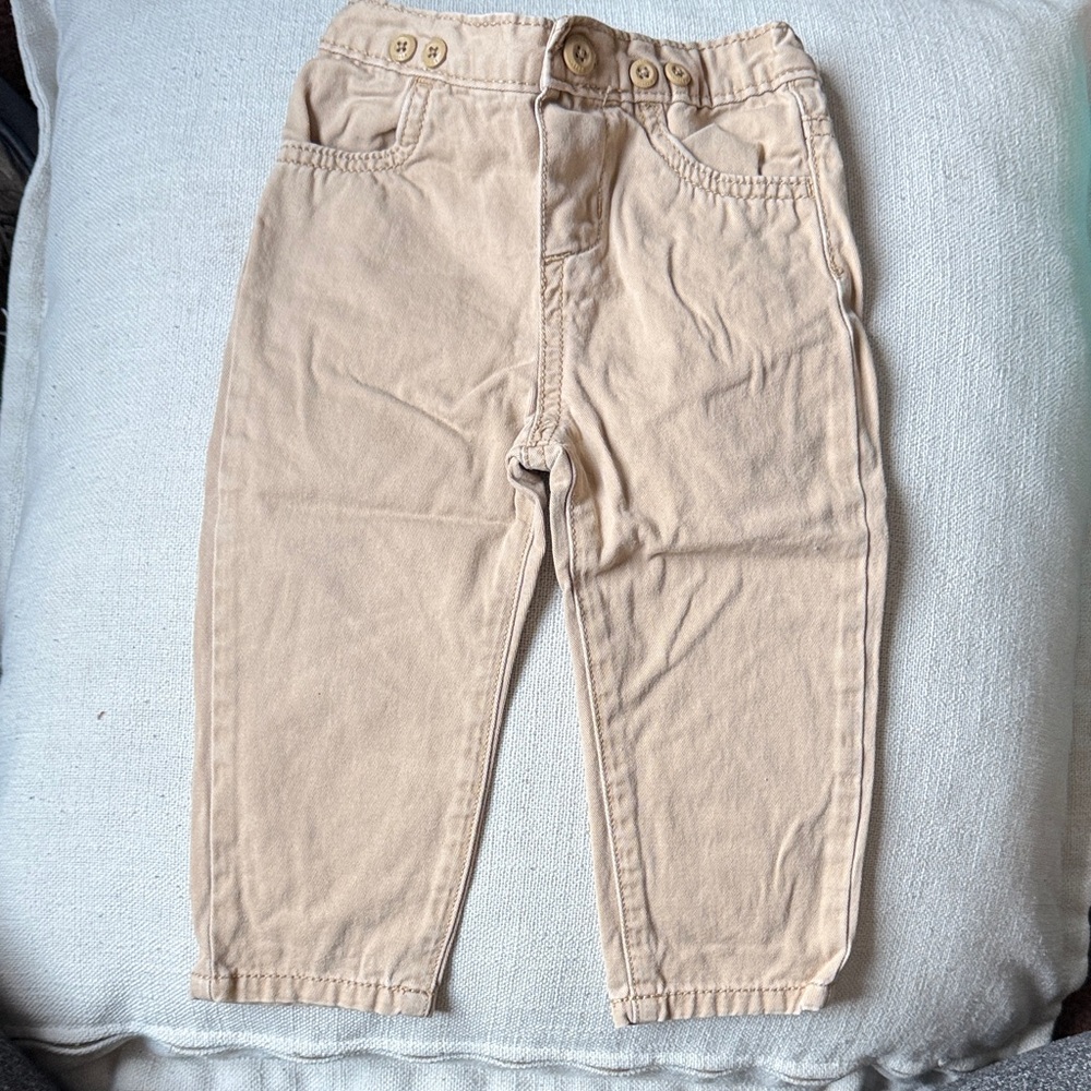 Stylish Tan Kids Casual Pants